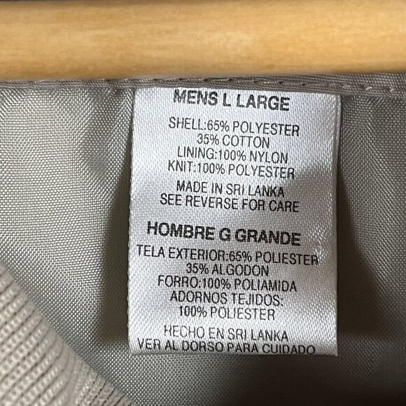 Members Only Tan Jacket Men’s Size Large - Picture 4 of 6